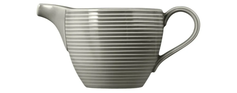 Молочник фарфоровый Seltmann Weiden Beat Color Glaze 290 мл, серый