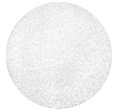 Блюдо круглое фарфоровое Seltmann Weiden Life Fashion Luxury White 33 см, белое