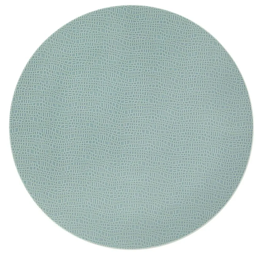 Блюдо круглое фарфоровое Seltmann Weiden Life Fashion Green Chic 33 см, мятное