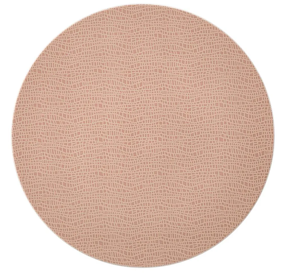 Блюдо круглое фарфоровое Seltmann Weiden Life Fashion Posh Rose 33 см, светло-розовое