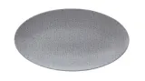 Блюдо овальное фарфоровое Seltmann Weiden Life Fashion Elegant Grey 33 × 18 см, серое — фото 1