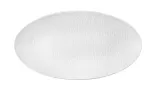 Блюдо овальное фарфоровое Seltmann Weiden Life Fashion Luxury White 33×18 см, белое — фото 1