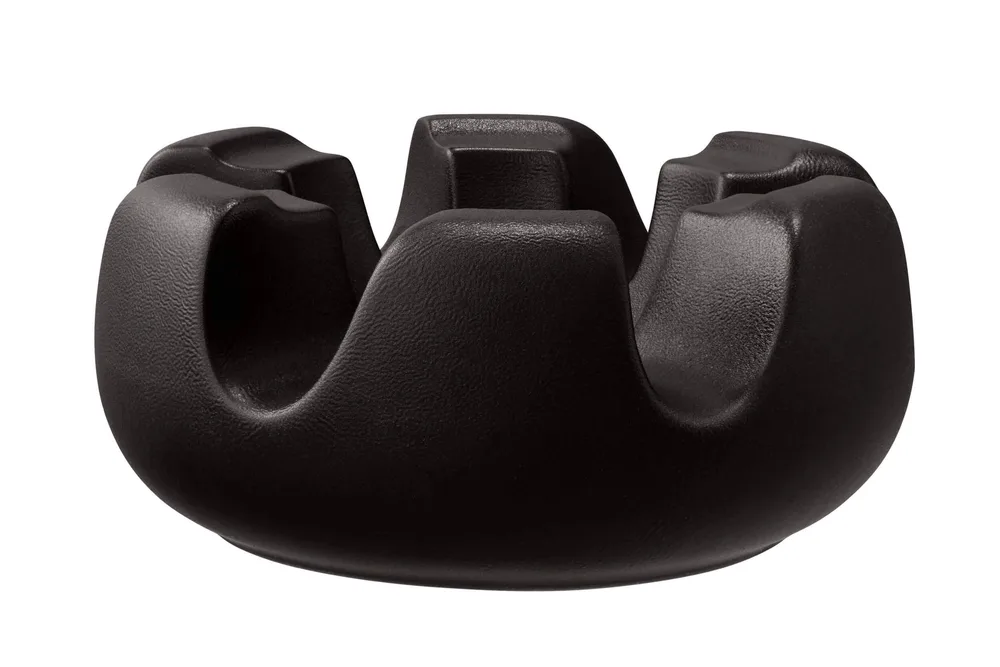 Подставка для подогрева фарфоровая Seltmann Weiden Liberty Velvet Black 14,5 см, под чайную свечу, чёрная