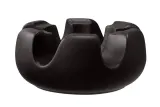 Подставка для подогрева фарфоровая Seltmann Weiden Liberty Velvet Black 14,5 см, под чайную свечу, чёрная — фото 1