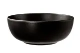 Миски фарфоровые Seltmann Weiden Liberty Velvet Black 20 см, набор 2 шт, чёрные — фото 2