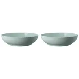 Миски фарфоровые Seltmann Weiden Beat Color Glaze 25 см, набор 2 шт, голубые — фото 1
