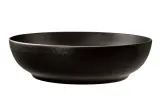 Миски сервировочные фарфоровые Seltmann Weiden Liberty Velvet Black 25 см, набор 2 шт, чёрные — фото 2