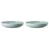 Миски фарфоровые Seltmann Weiden Beat Color Glaze 28 см, набор 2 шт, голубые — фото 1