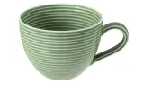 Чашки кофейные фарфоровые Seltmann Weiden Beat Color Glaze 260 мл, набор 6 шт, эвкалиптовые — фото 2