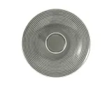 Блюдца фарфоровые Seltmann Weiden Beat Color Glaze 16,5 см, набор 6 шт, серые — фото 2