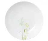 Тарелки глубокие суповые фарфоровые Seltmann Weiden Meadow Grasses Green 21 см, набор 6 шт, белые — фото 3