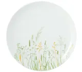Тарелки обеденные фарфоровые Seltmann Weiden Meadow Grasses Green 27,5 см, набор 6 шт, белые с узором трав — фото 2