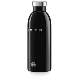 Термобутылка Smeg x 24Bottles 50's Style WBF01BL 500 мл, нержавеющая сталь 18/8, чёрная — фото 4