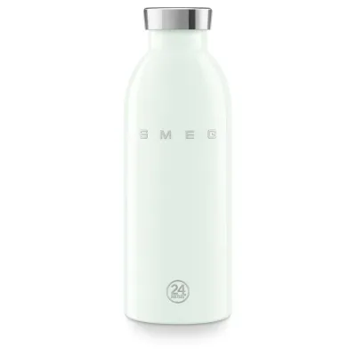 Термобутылка Smeg x 24Bottles 50's Style WBF01PG 500 мл, нержавеющая сталь 18/8, пастельно-зелёная