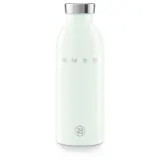 Термобутылка Smeg x 24Bottles 50's Style WBF01PG 500 мл, нержавеющая сталь 18/8, пастельно-зелёная — фото 1