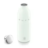 Термобутылка Smeg x 24Bottles 50's Style WBF01PG 500 мл, нержавеющая сталь 18/8, пастельно-зелёная — фото 2