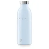 Термобутылка Smeg x 24Bottles 50's Style WBF01PB 500 мл, нержавеющая сталь 18/8, пастельно-голубая — фото 4