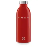 Термобутылка Smeg x 24Bottles 50's Style WBF01RD 500 мл, нержавеющая сталь 18/8, красная — фото 1