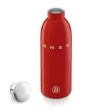 Термобутылка Smeg x 24Bottles 50's Style WBF01RD 500 мл, нержавеющая сталь 18/8, красная — фото 2