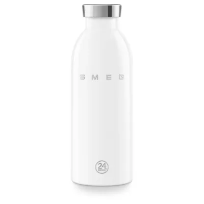 Термобутылка Smeg x 24Bottles 50's Style WBF01WH 500 мл, нержавеющая сталь 18/8
