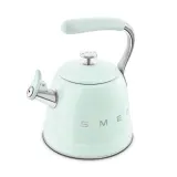 Чайник со свистком Smeg 50's Retro Style 2,3 л, алюминий и нержавеющая сталь, пастельно-зелёный — фото 3