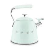 Чайник со свистком Smeg 50's Retro Style 2,3 л, алюминий и нержавеющая сталь, пастельно-зелёный — фото 5