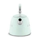Чайник со свистком Smeg 50's Retro Style 2,3 л, алюминий и нержавеющая сталь, пастельно-зелёный — фото 6