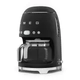 Капельная кофеварка Smeg 50's Retro Style DCF02BLMEU, 1050 Вт, чёрная матовая — фото 2