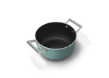 Кастрюля Smeg 50's Style CSF2412EGM 24 см, 5,4 л, керамическое антипригарное покрытие, изумрудная матовая — фото 8