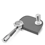 Коврик для темперовки Smeg ECTM01 для рожковых кофемашин ECF02, ECF03, EGF03, силикон, 50's Style, серый — фото 4