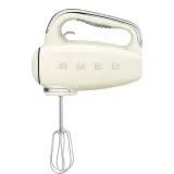 Ручной миксер Smeg 50's Style HMF01CREU, 250 Вт, 9 скоростей, кремовый — фото 1