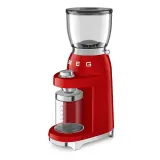 Кофемолка Smeg 50's Retro Style CGF01RDEU, 150 Вт, 30 степеней помола, красная — фото 4