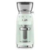 Кофемолка Smeg 50's Style CGF03PGEU, 150 Вт, 15 степеней помола, пастельно-зелёная — фото 1