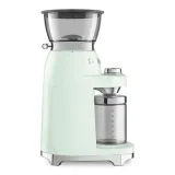 Кофемолка Smeg 50's Style CGF03PGEU, 150 Вт, 15 степеней помола, пастельно-зелёная — фото 3