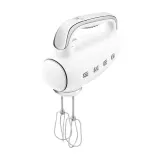 Ручной миксер Smeg 50's Style HMF01WHEU, 250 Вт, 9 скоростей, белый — фото 7