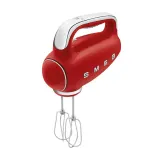 Ручной миксер Smeg 50's Style HMF01RDEU, 250 Вт, 9 скоростей, красный — фото 7