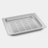 Противень перфорированный Smeg BX640PL для паровых духовок, нержавеющая сталь, 40 x 455 x 352 мм — фото 2
