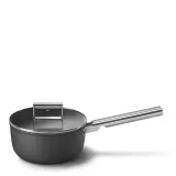 Сотейник Smeg 50's Style SPF2012BLM 20 см, 3,1 л, с керамическим антипригарным покрытием, чёрный матовый — фото 6