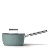 Сотейник Smeg 50's Style SPF2012EGM 20 см, 3,1 л, керамическое антипригарное покрытие, изумрудный — фото 2