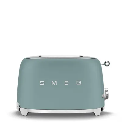 Тостер на 2 ломтика Smeg 50's Retro Style TSF01EGMEU 950 Вт матовый изумрудный