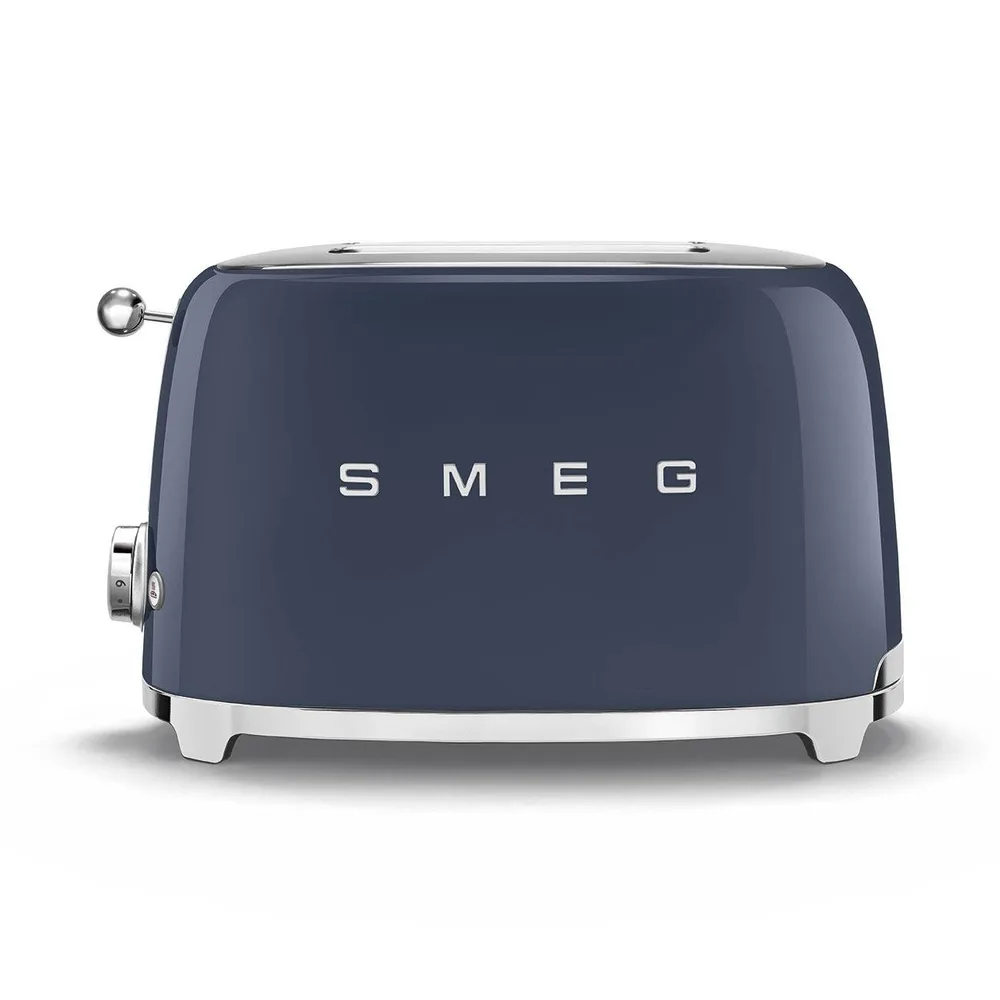 Тостер на 2 ломтика Smeg 50's Retro Style TSF01NBEU 950 Вт Navy Blue