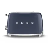 Тостер на 2 ломтика Smeg 50's Retro Style TSF01NBEU 950 Вт Navy Blue — фото 1