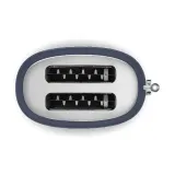 Тостер на 2 ломтика Smeg 50's Retro Style TSF01NBEU 950 Вт Navy Blue — фото 8