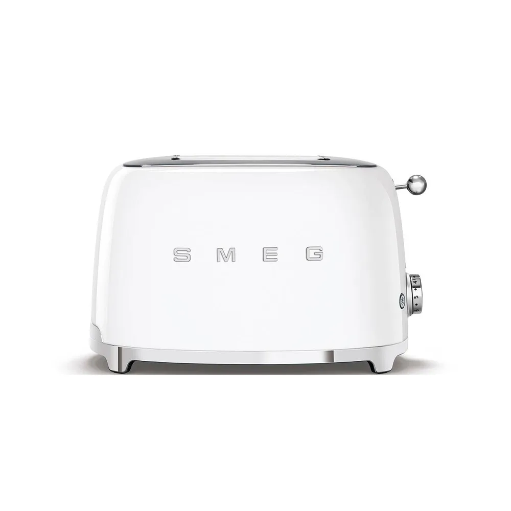 Тостер на 2 ломтика Smeg 50's Retro Style TSF01WHEU 950 Вт белый