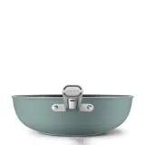 Вок Smeg 50's Style WOF3002EGM 30 см изумрудный, керамика без PFAS, объём 6,6 л — фото 3