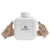 Фляга Stanley The Next X Nature Canteen 0,74 л, сталь 18/8, съёмный ремешок, Hammertone Frost — фото 1