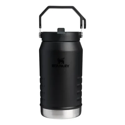 Термобутылка Stanley IceFlow Flip Straw 1,9 л, нержавеющая сталь, держит холод до 20 ч, Black 2.0