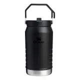 Термобутылка Stanley IceFlow Flip Straw 1,9 л, нержавеющая сталь, держит холод до 20 ч, Black 2.0 — фото 1