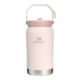 Термобутылка Stanley IceFlow Flip Straw 1,9 л, вакуумная изоляция, трубочка, розовая Rose Quartz — фото 1