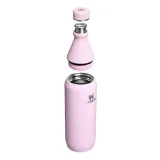 Бутылка для воды Stanley All Day Slim 600 мл, нержавеющая сталь, два горлышка, Cherry Blossom Gloss — фото 3
